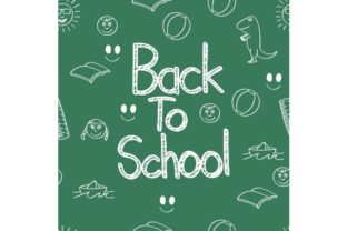 Back to School Doodle Board Art: A Playful Typeface with Serious Design Potential