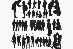 Back-to-school Silhouettes – A Versatile Design Resource for Modern Creators