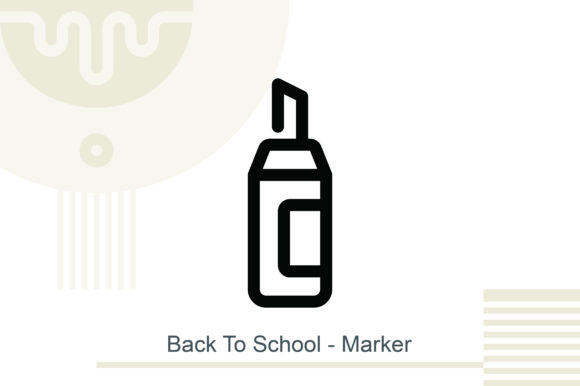 Back to School Vector Design: Using Marker Illustrations and EPS Files for Creative Projects
