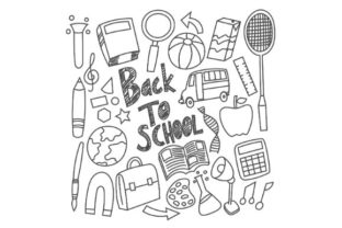 Hand Drawn Back to School Vector