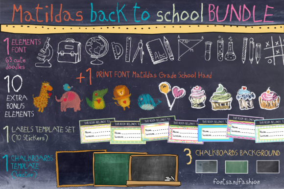 Matildas Back to School Bundle: A Creative Toolkit Inspired by Real Classroom Charm