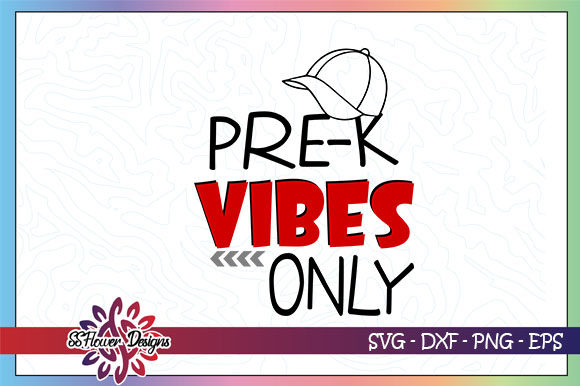 Pre-K Vibes Only Back to School: Elevate Your Classroom and Craft Projects with Versatile Digital Designs