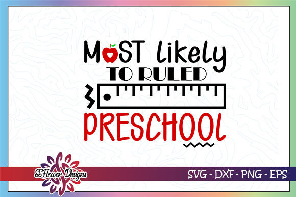 Rule Preschool Back to School Graphic: Cut Files for Creative Projects